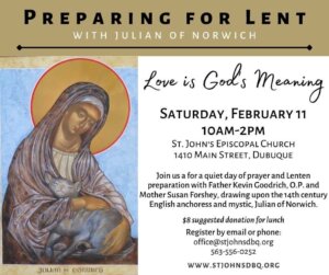Preparing for Lent - Quiet Day of Prayer